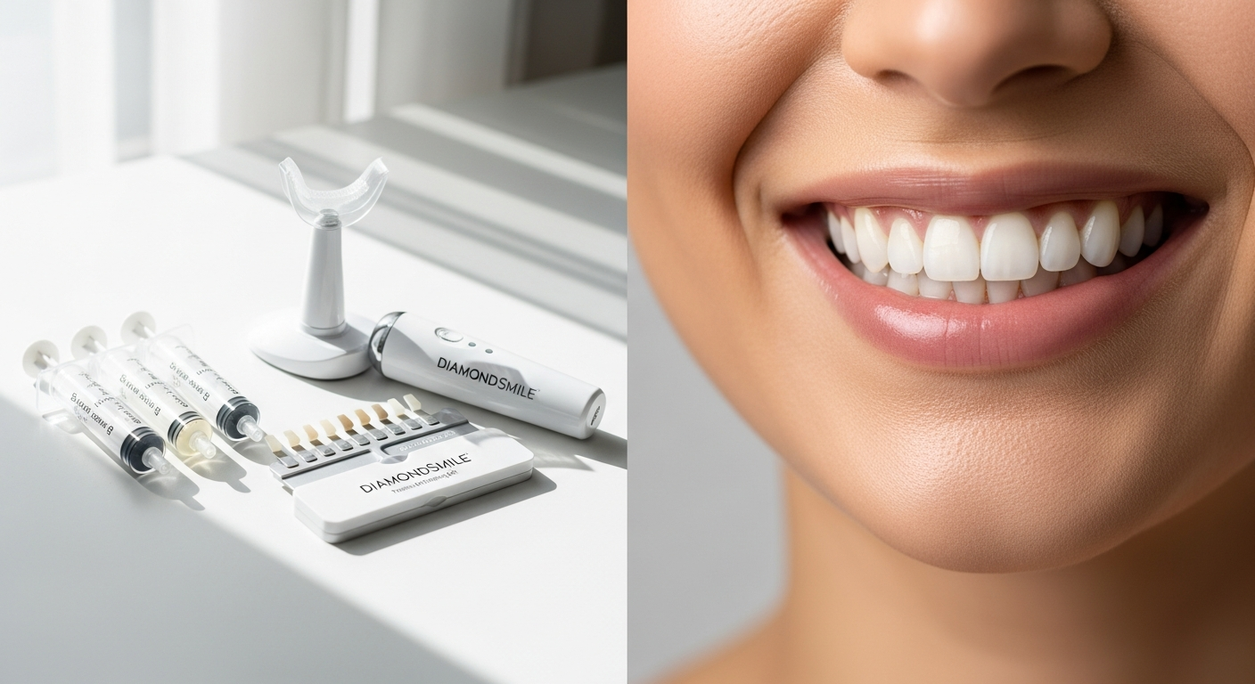 Sensitive Teeth? How the DiamondSmile Premium Teeth Whitening Kit Delivers Results Without the Sting