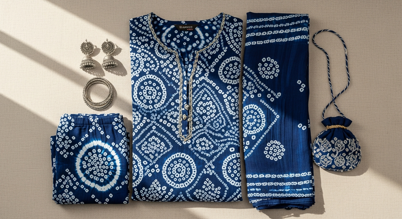 Kalini Bandhani Printed Kurta Set: Your Complete Guide to Authentic Tie-Dye Ethnic Fashion