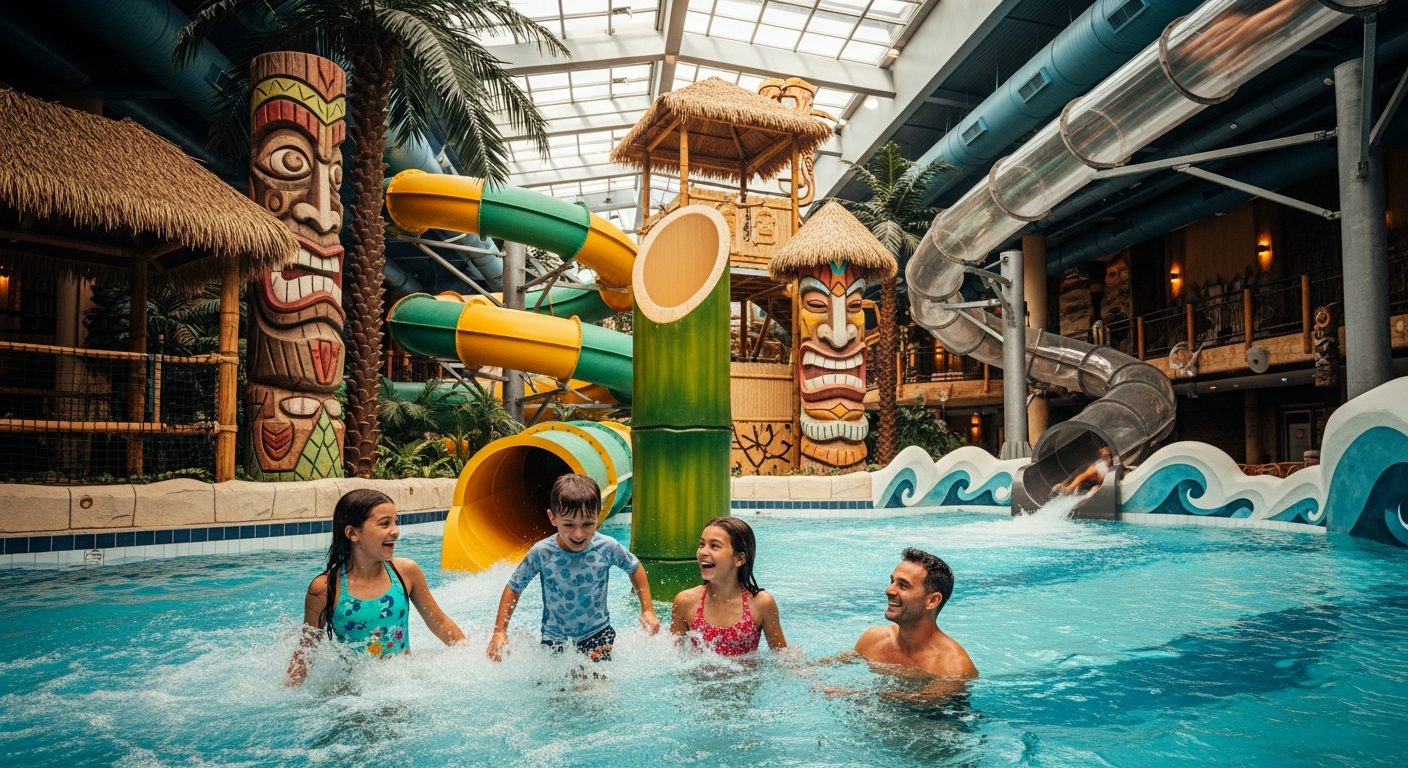 Duinrell Tiki Pool Water Park: Your Weather-Proof Family Water Adventure in the Benelux