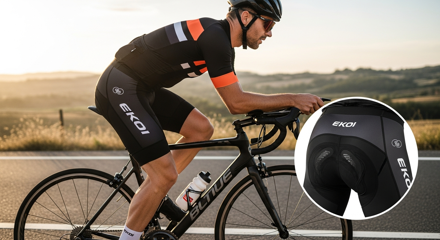 EKOI Perf GEL ULTIMATE Cycling Bib Shorts: The Long-Distance Rider’s Secret to All-Day Comfort