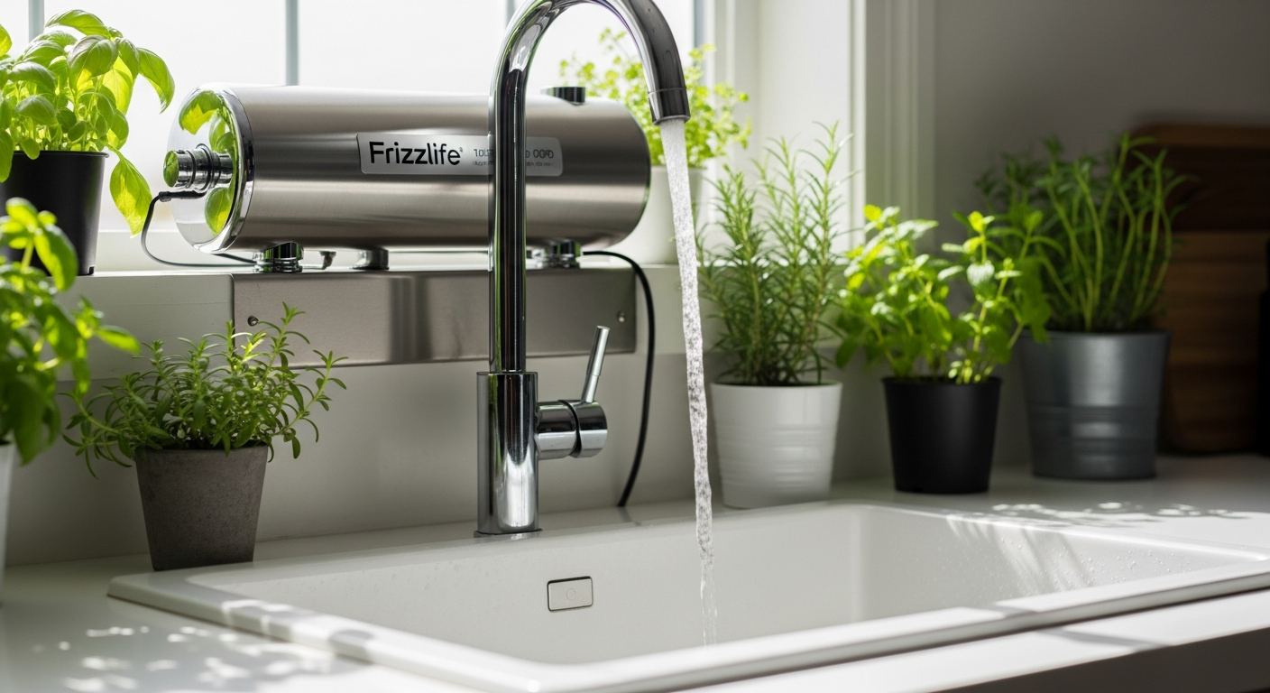 Space-Saving Hydration: How the Frizzlife 1000 GPD Tankless RO System Transforms Compact Kitchens