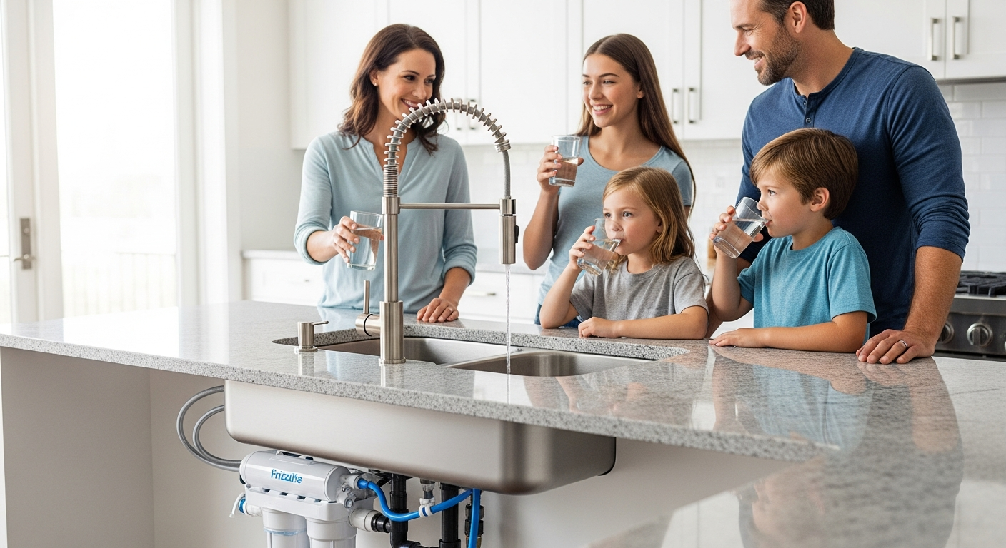 DIY Water Filtration for Busy Families: Why the Frizzlife MK99 Under-Sink Water Filter System Saves Time and Money