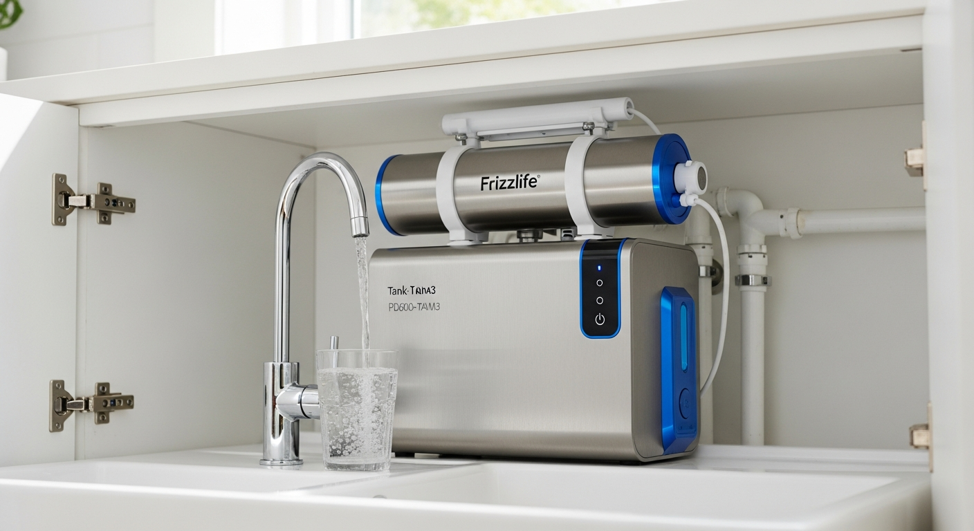 Frizzlife PD600-TAM3 Tankless RO System Review: Does Space-Saving Filtration Deliver Results?