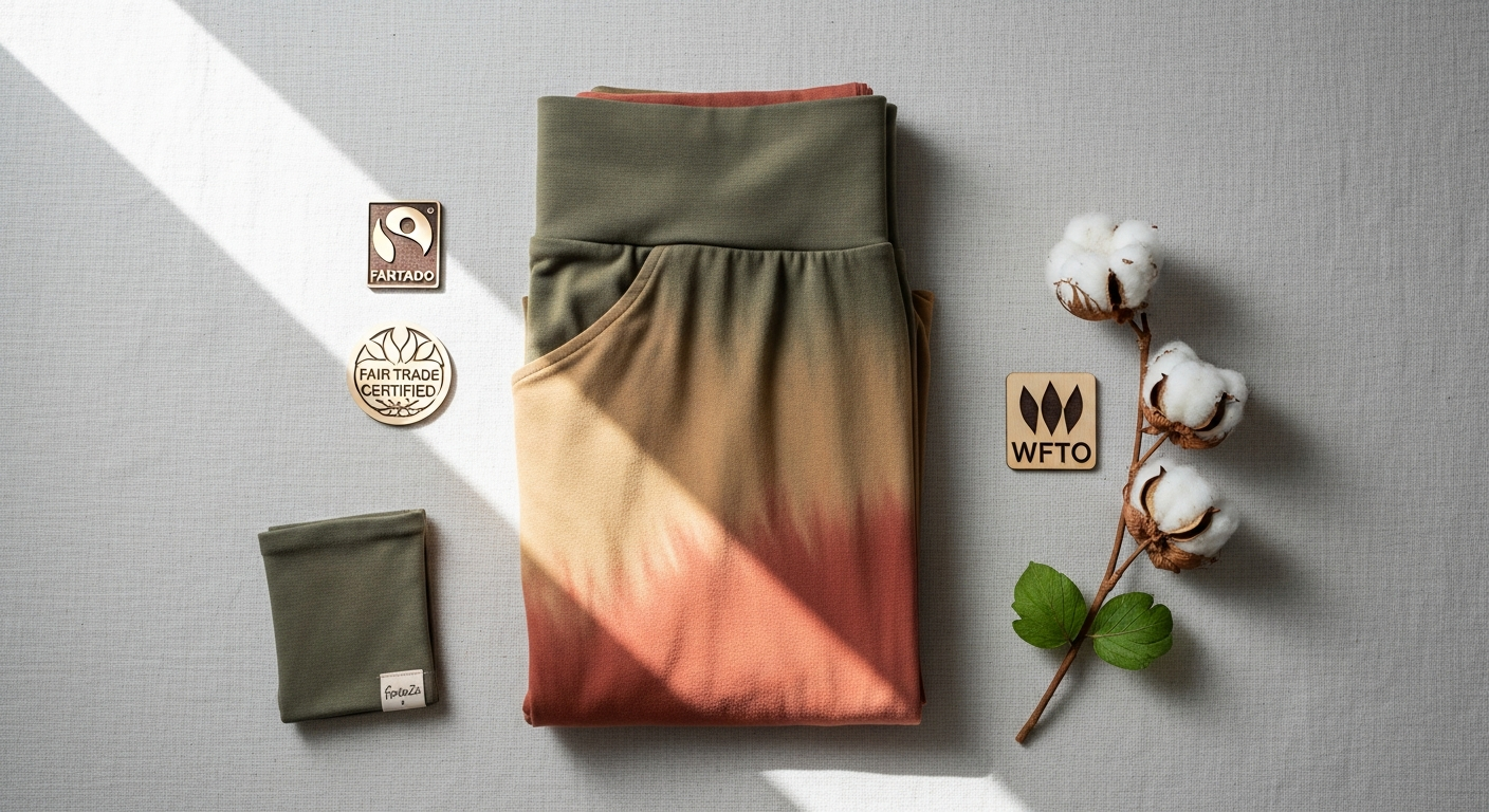 FantaZia unisex ethical cotton sarouel harem pants displayed in natural lighting showcasing bohemian design