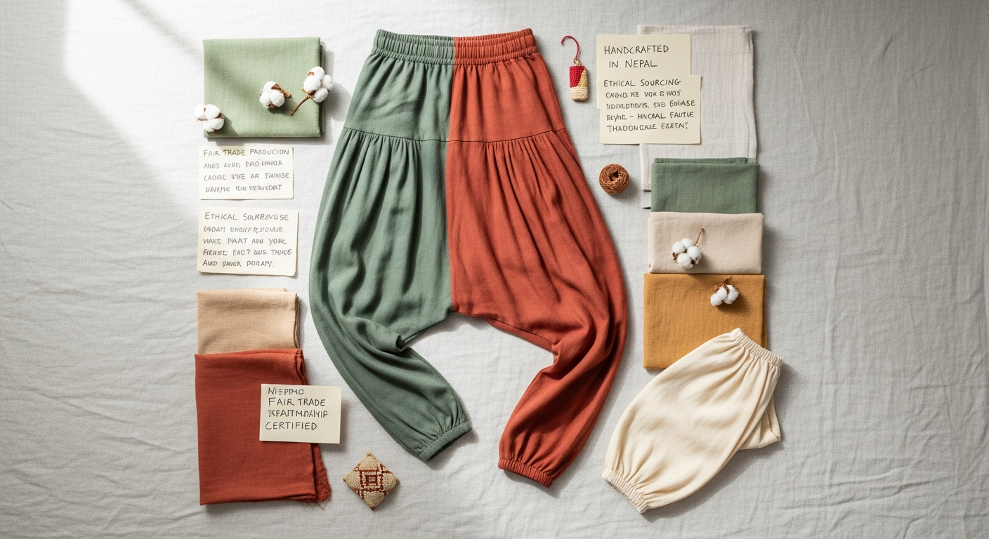 Fantazia FR Ethical Harem Pants: Why Conscious Consumers Are Choosing Nepalese-Made Comfort Over Fast Fashion