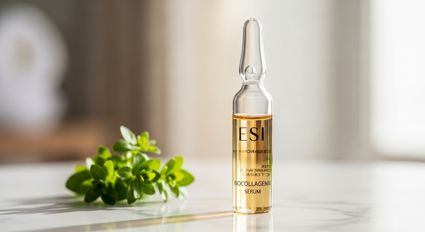 Esi Biocollagenix concentrated face treatment ampoule with marine collagen and hyaluronic acid