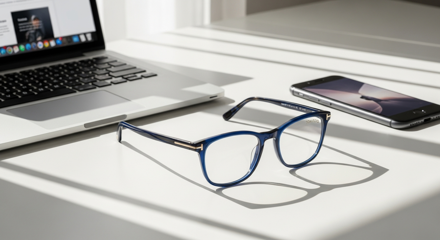 Tom Ford TF5634-B Blue Light Glasses: Premium Eye Protection for Digital Professionals