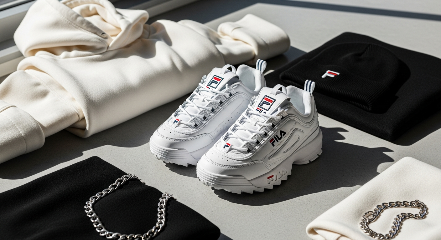 Why Fila Disruptor II Chunky Trainers Dominate 2026 Streetwear Culture