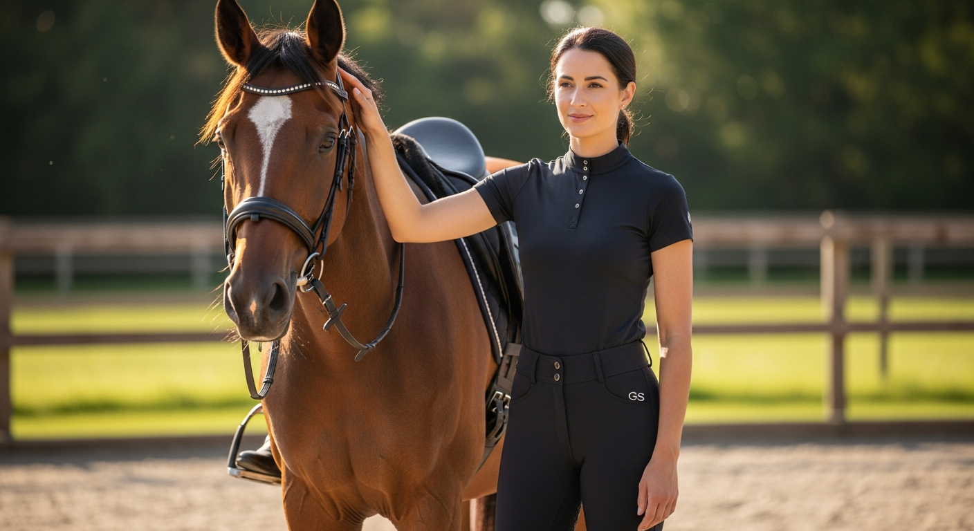 GS Equestrian Ladies Connect Full Seat Riding Tights: Budget-Friendly Quality for Every Rider