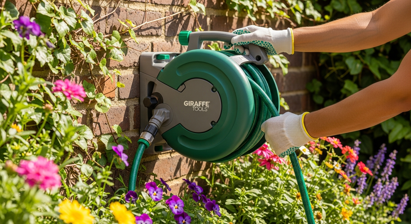 Stop Fighting Your Garden Hose: Why the Giraffe Tools Retractable Garden Hose Reel Saves Hours Every Season