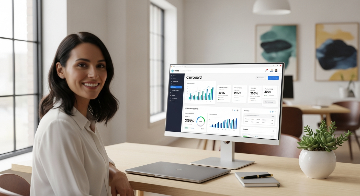 Growbee all-in-one business automation CRM platform dashboard showing unified customer communication channels