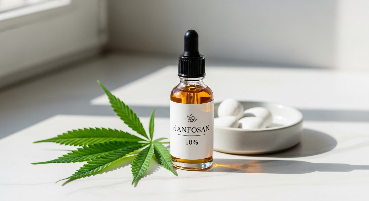 Hanfosan CBD Premium Oil 10%: German-Made Full-Spectrum CBD for Wellness