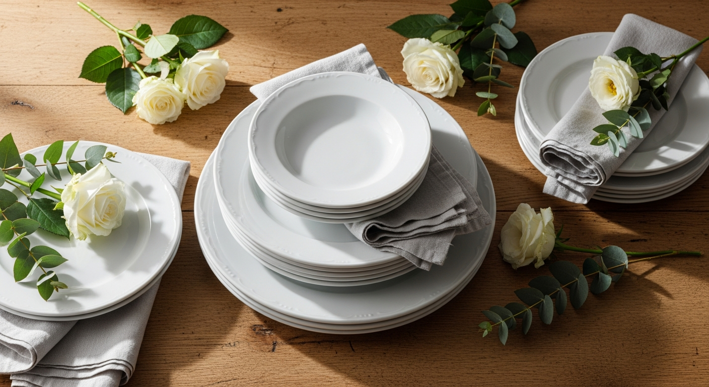 Why Busy Families Choose the Denby White Porcelain Dinner Plate for Everyday Durability