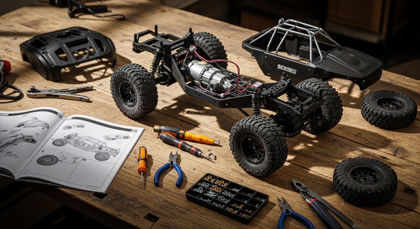 Axial SCX10 III RC Rock Crawler Kit: Complete Assembly & Customization Guide