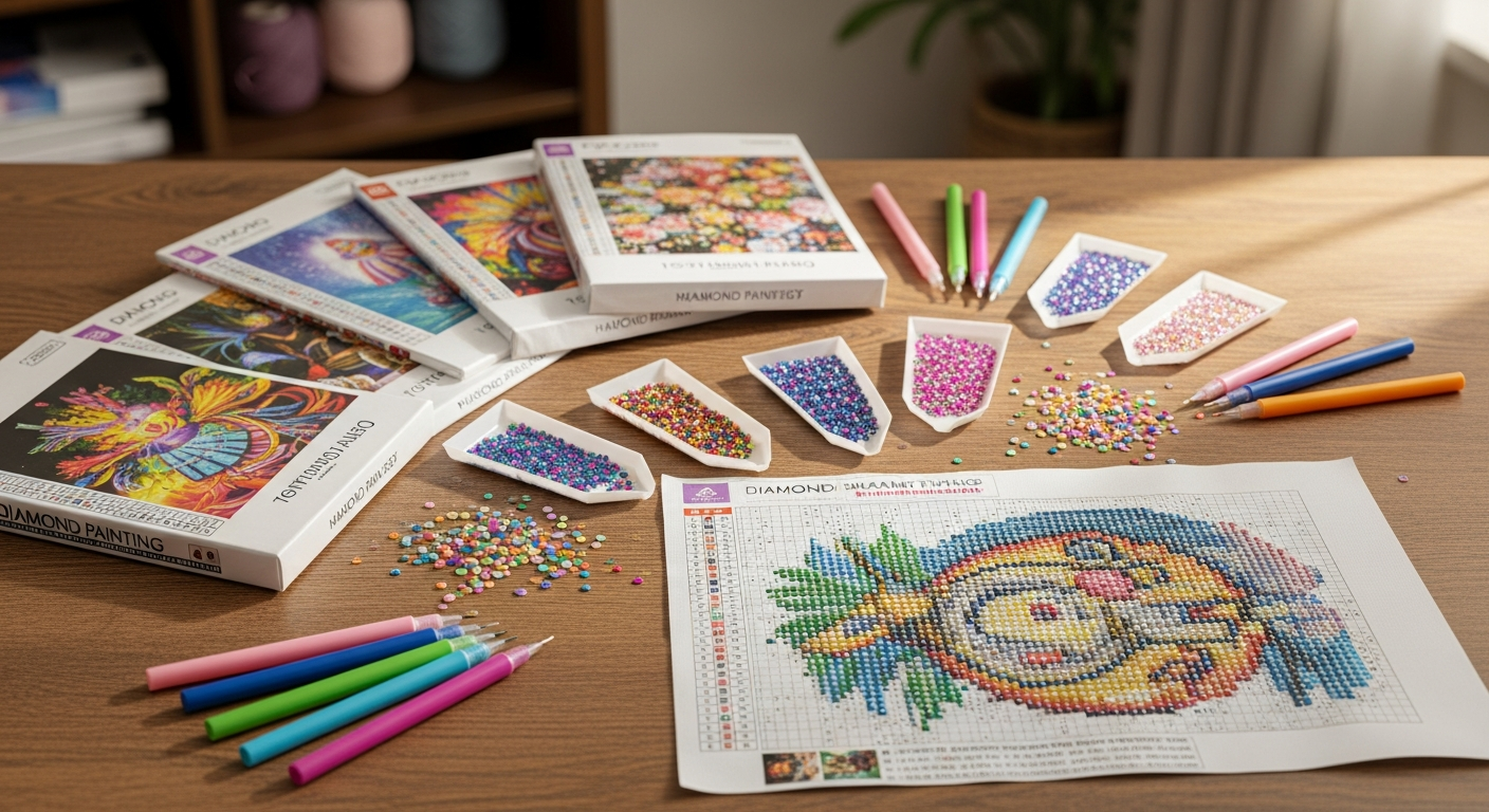 Diamond Painting Kits for Adults and Beginners: Your Complete Guide to Choosing, Using, and Mastering This Meditative Craft