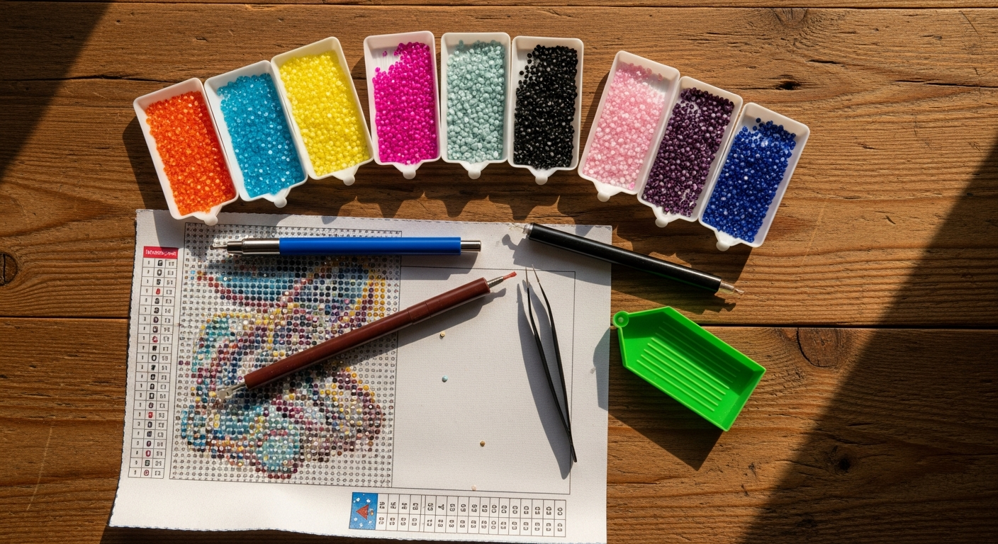 Transform Your Downtime Into Sparkling Art: The Complete Guide to DIY Full Drill Diamond Painting Kits