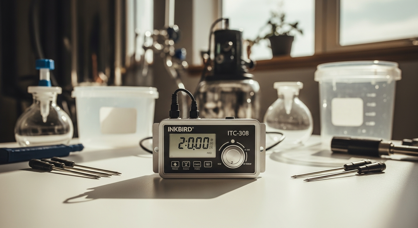 Master Fermentation Precision: How the Inkbird ITC-308 Dual Stage Temperature Controller Transforms Homebrewing