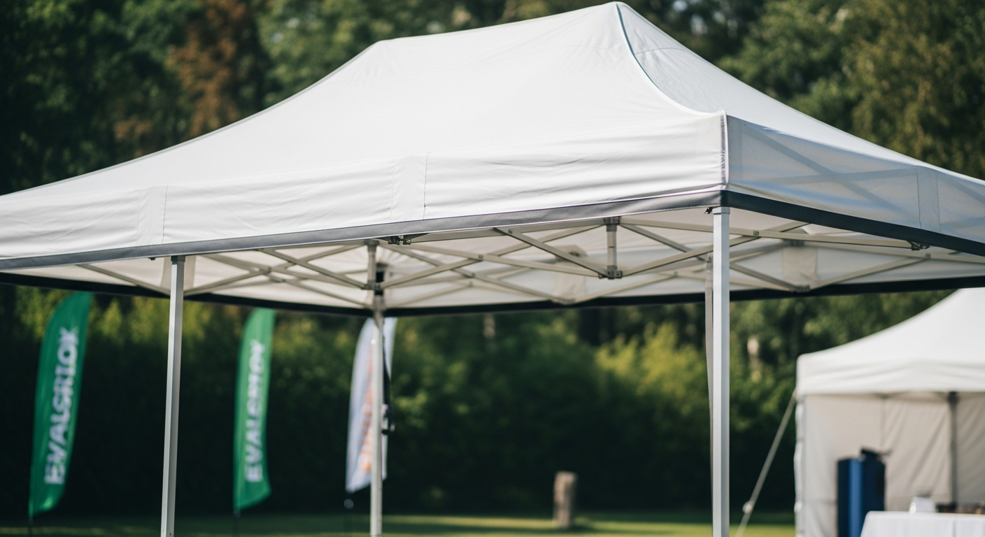 Interouge 3x3m Aluminum Folding Tent: Professional Event Setup Solution