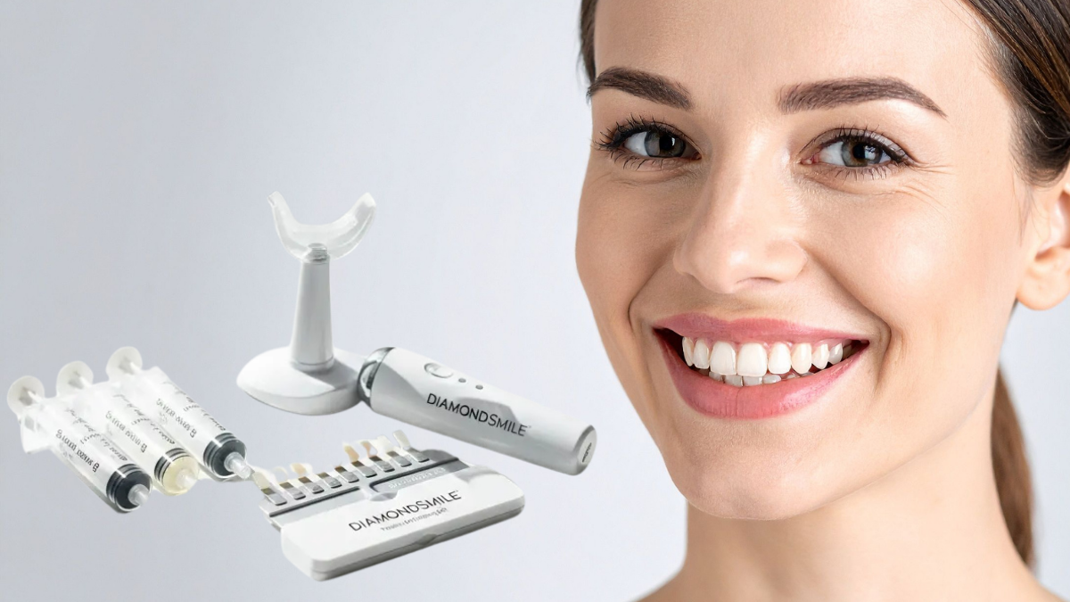 Sensitive Teeth? How the DiamondSmile Premium Teeth Whitening Kit Delivers Results Without the Sting