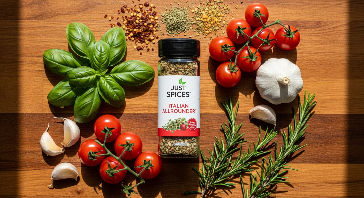 Just Spices Italian Allrounder Spice Blend: Your Secret Weapon for Restaurant-Quality Meals at Home
