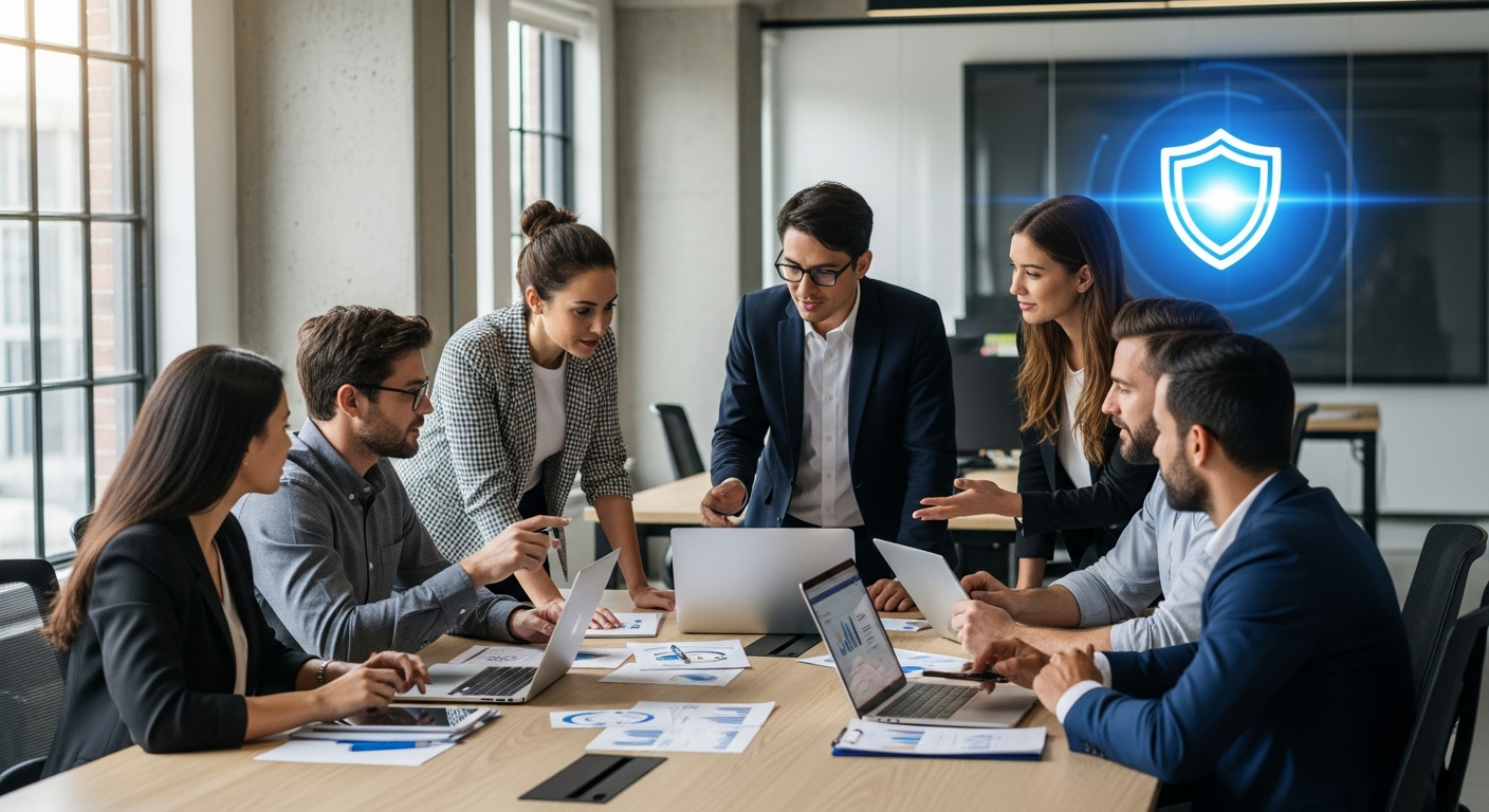 Kaspersky Small Office Security Suite 2026 dashboard interface showing threat detection and device management features
