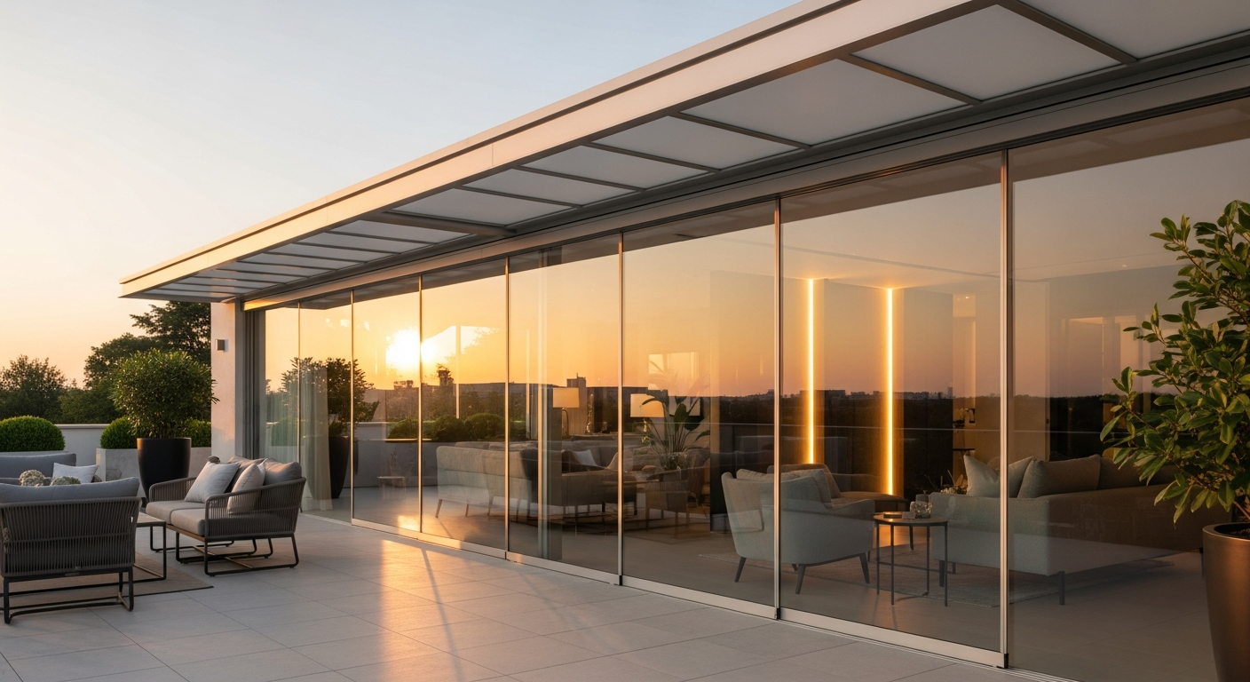 Glazen Schuifwanden voor Terras Overkapping: Complete Gids voor Ganzjarige Buitenleefruimtes