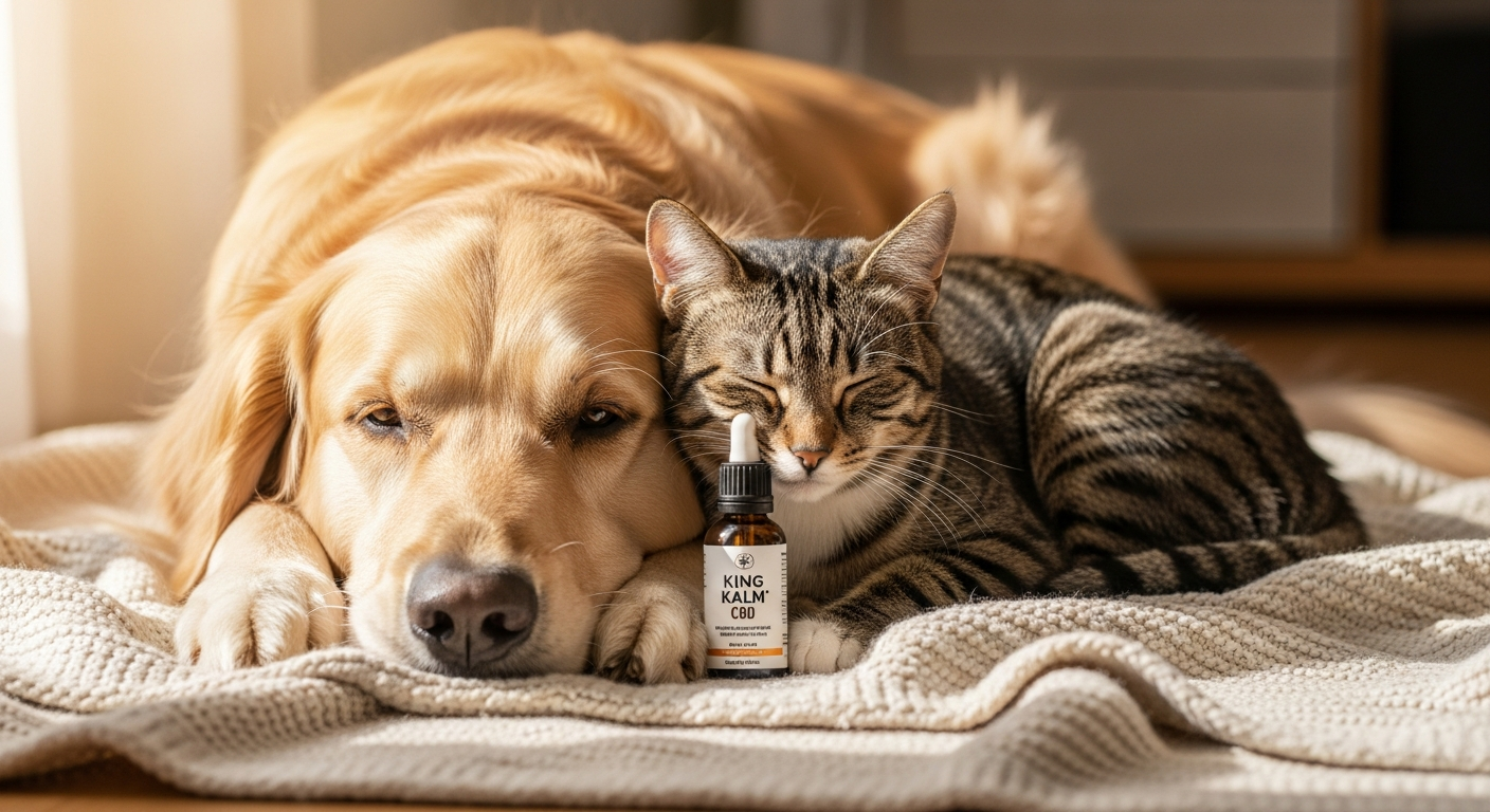 King Kalm CBD Oil for Pet Wellness: Complete Guide to Natural Relief for Dogs & Cats