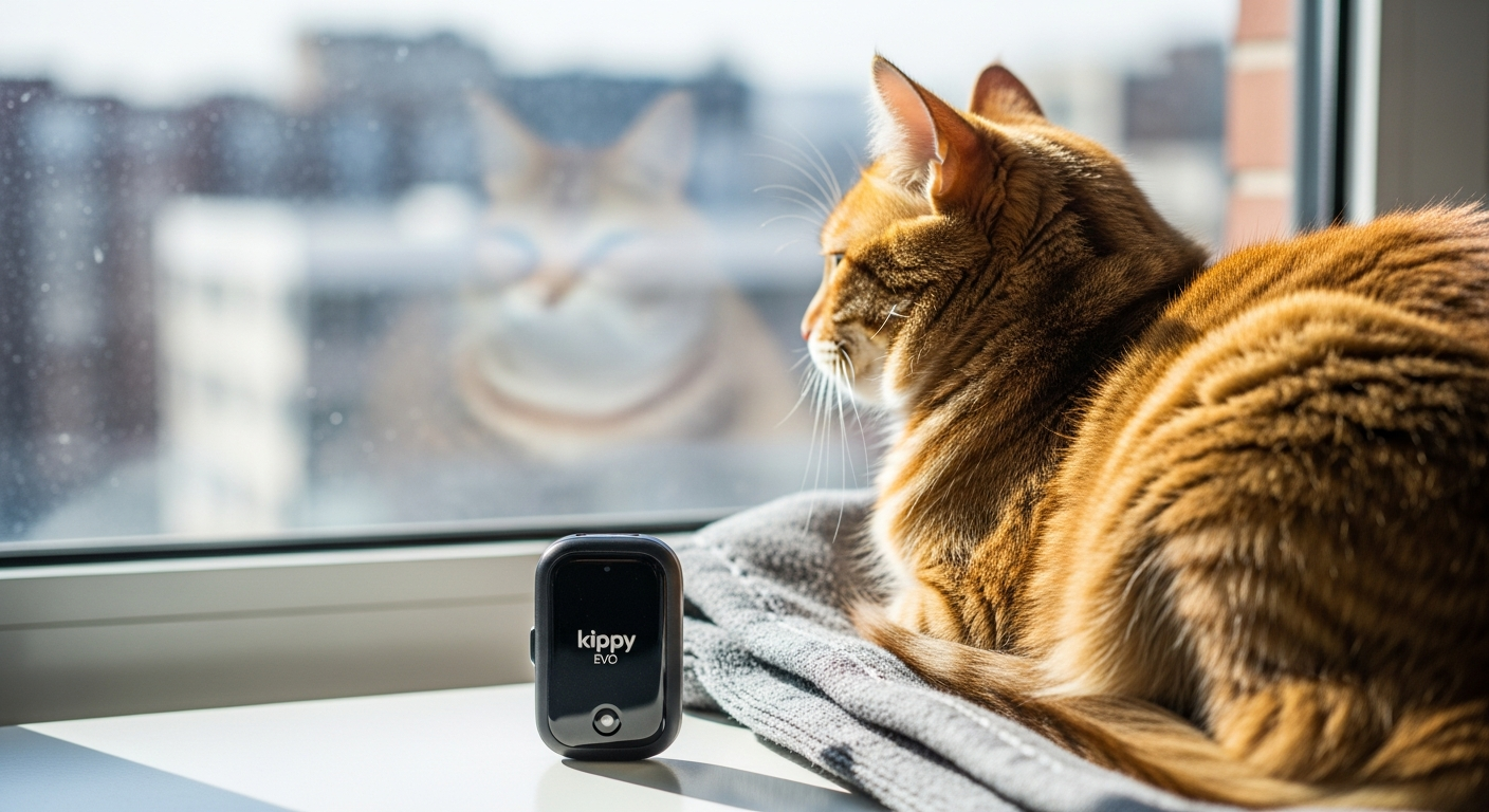 Keep Your Cat Safe Indoors: Why the Kippy EVO GPS Pet Tracker Works for Apartment Living