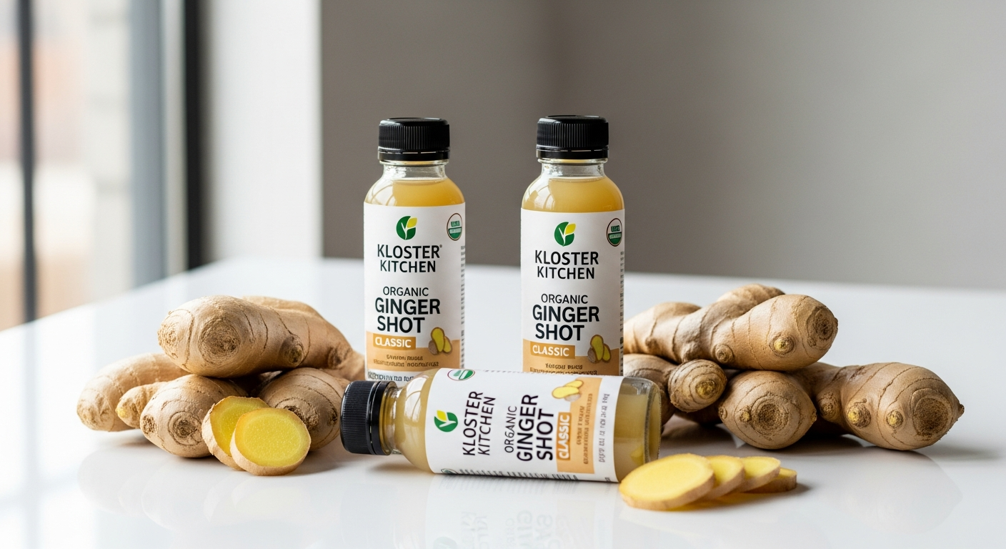 Real Ginger Pieces in Every Shot: Why Kloster Kitchen Organic Ginger Shot Classic Outperforms Mass-Market Alternatives