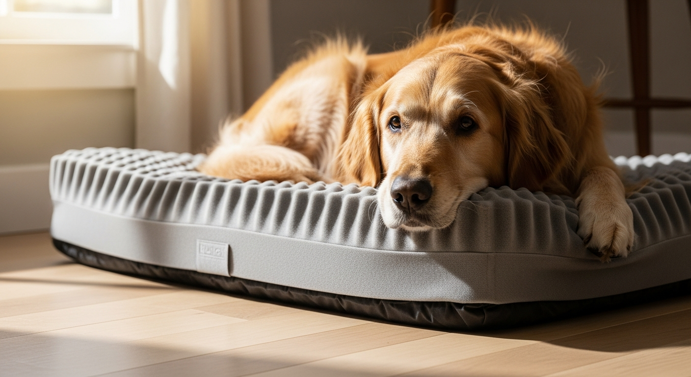 Knuffelwuff Orthopedic Dog Bed: Premium Solution for Senior Dogs & Joint Health