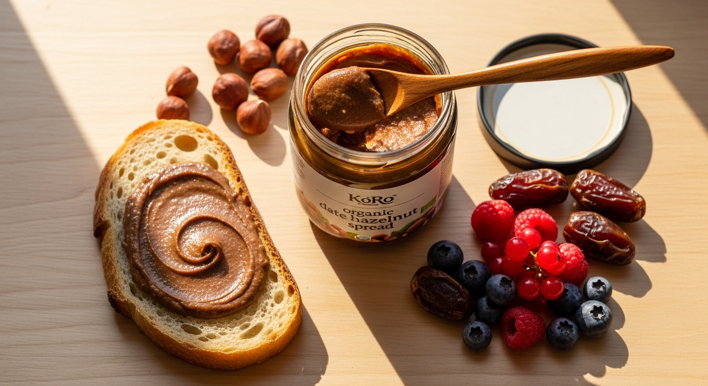 Beyond Toast: Creative Ways to Use KoRo Organic Date Hazelnut Spread in Your Kitchen