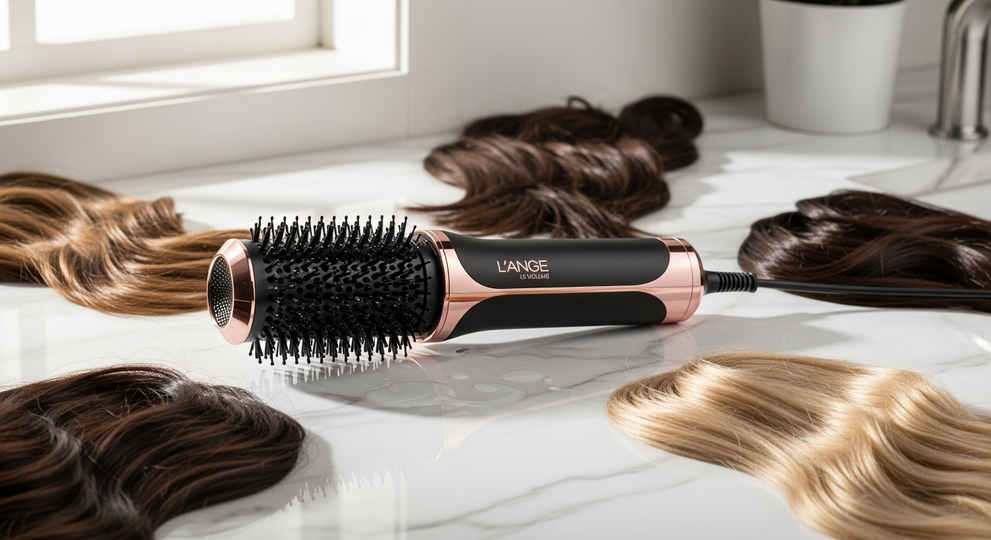 Master Voluminous Blowouts with the L’ange Le Volume 2-in-1 Volumizing Brush Dryer: A Styling Game-Changer for Busy Professionals