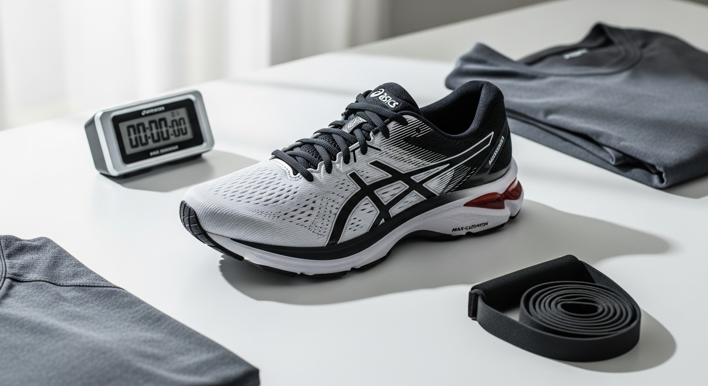 Asics Superblast 3 max-cushion running shoe displayed on white background showing side profile