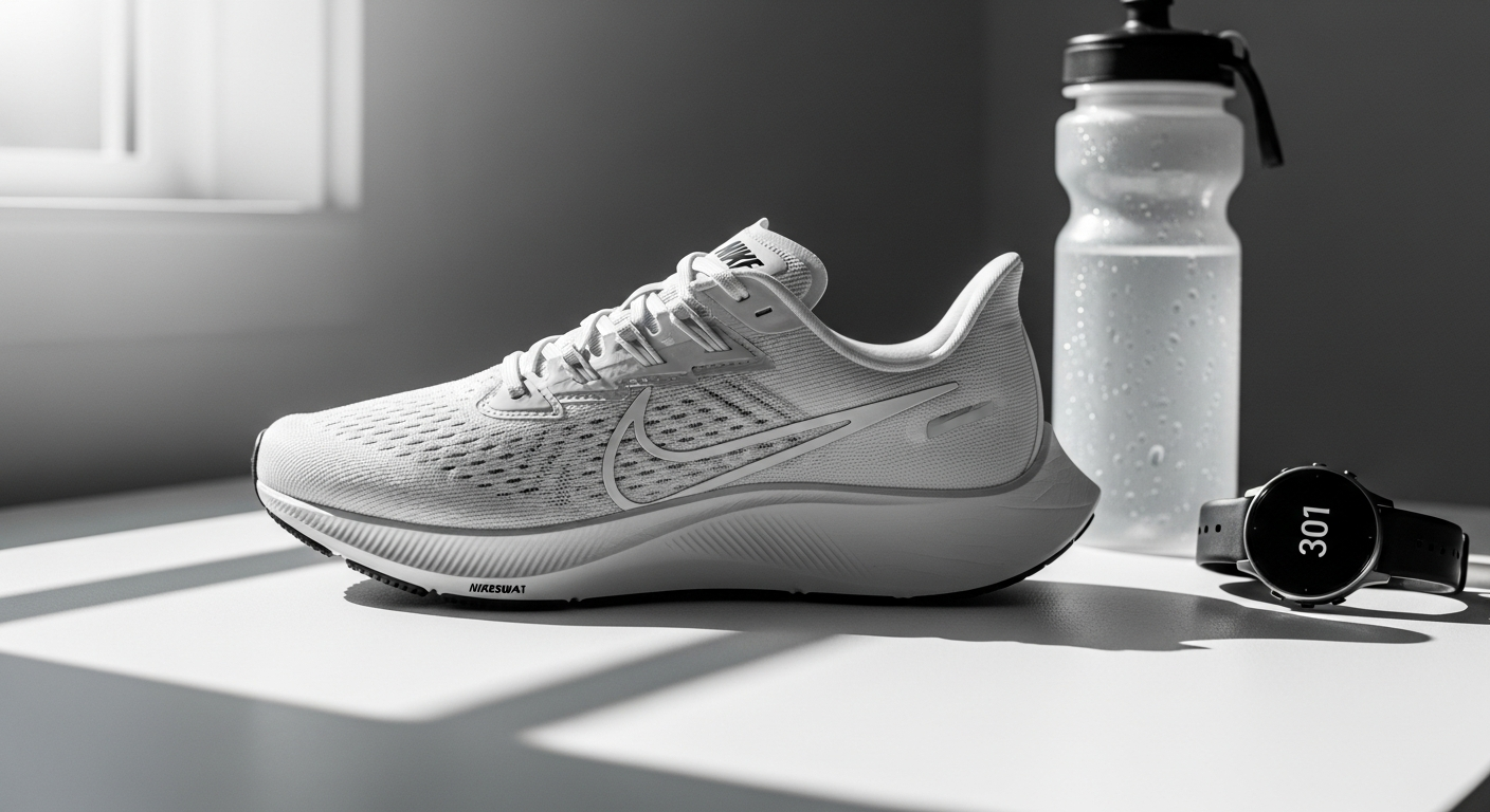 Nike Pegasus 41 running shoe displayed on white background showing side profile