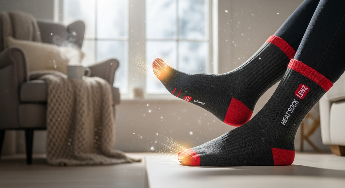 Lenz Heat Sock 6.1 Toe Cap Heated Socks: The Solution for Cold Feet Sufferers in 2026