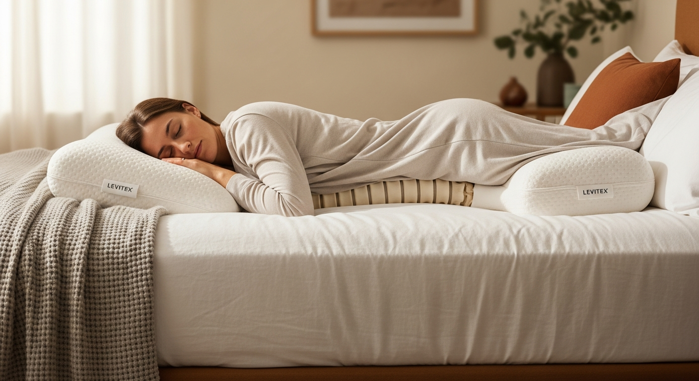 Levitex Sleep Posture Pillow for Spinal Alignment: Complete Side Sleeper’s Guide