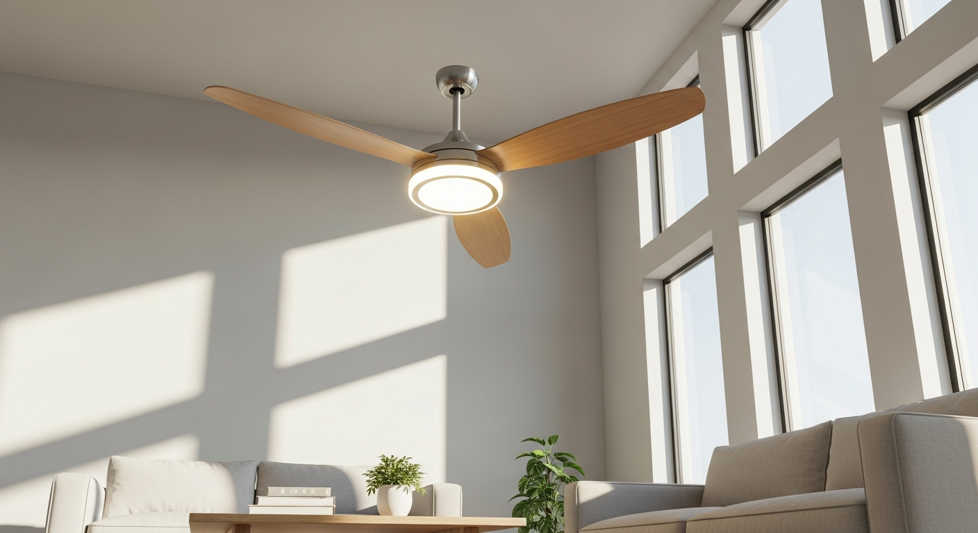 How an Integrated Ceiling Fan Light Transforms Your Home’s Comfort and Climate Control