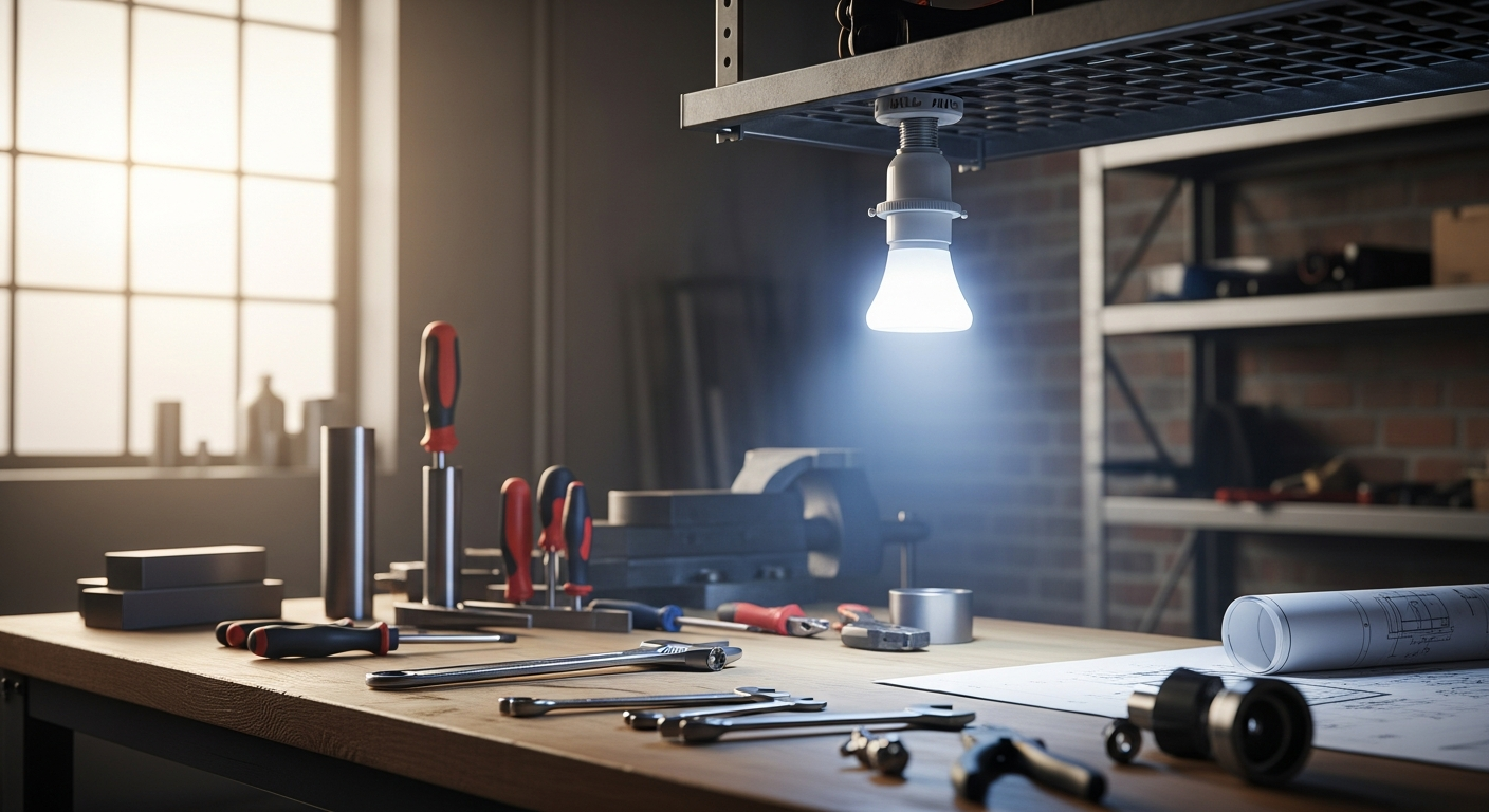 Why Workshops and Industrial Spaces Choose the Juno LED 27W E27 Corn Lamp for Superior Brightness