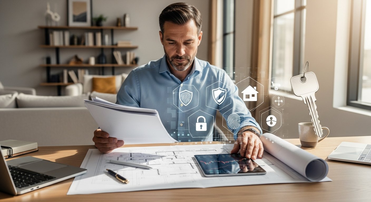 AI-powered secured homeowner loans matching system connecting homeowners with multiple lenders