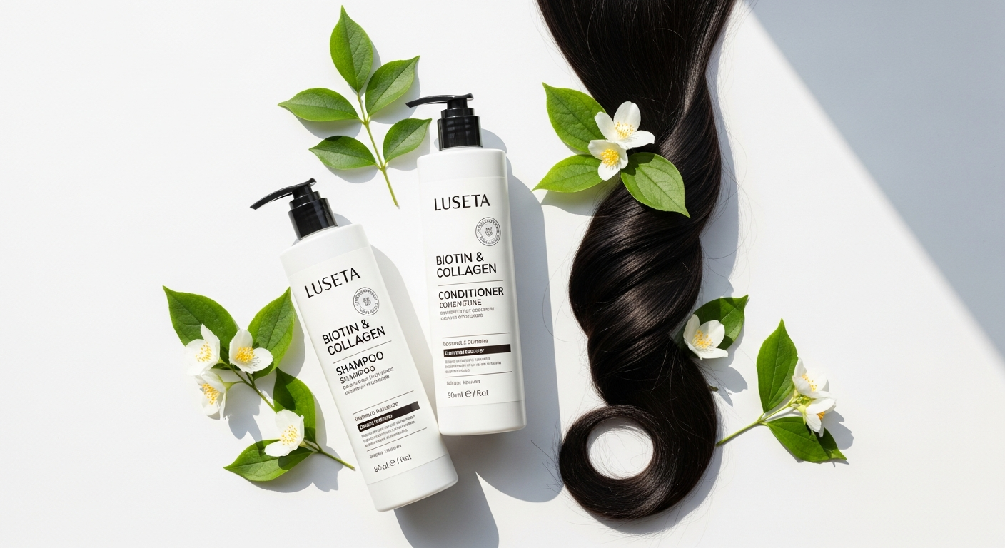 Why Thin, Fragile Hair Transforms With Luseta Biotin & Collagen Thickening Shampoo and Conditioner