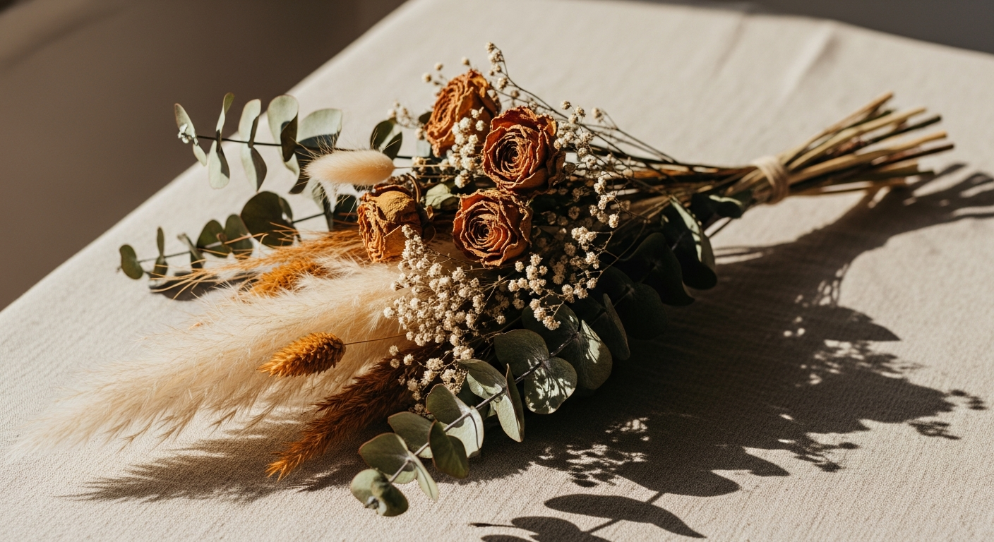 Hand-Tied Dried Flower Bouquets: Sustainable Decor That Lasts Years, Not Days