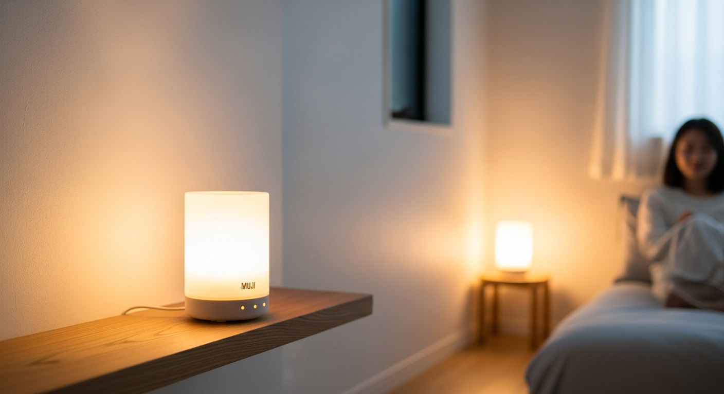 MUJI Aroma Diffuser for Home: Transform Your Evening Routine with Minimalist Design
