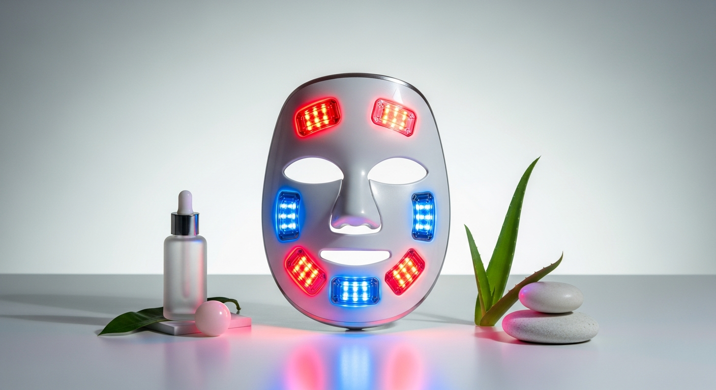 Maxi Meilleur LED Gezichtsmasker Lichttherapie: Welke Lichtgolflengtes Werken Echt voor Jouw Huid?