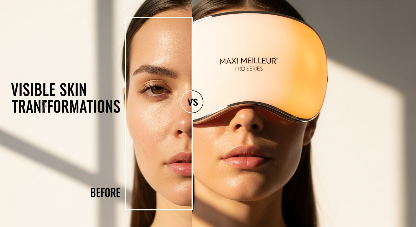 How the Maxi Meilleur Pro Series LED Gezichtsmasker Transforms Your Skin in 6 Weeks: A Science-Backed Guide