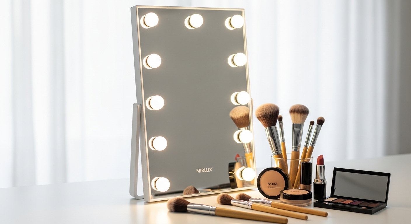 Mirlux Hollywood Make-up Mirror with LED Lighting: Complete Guide to Studio-Quality Beauty Lighting