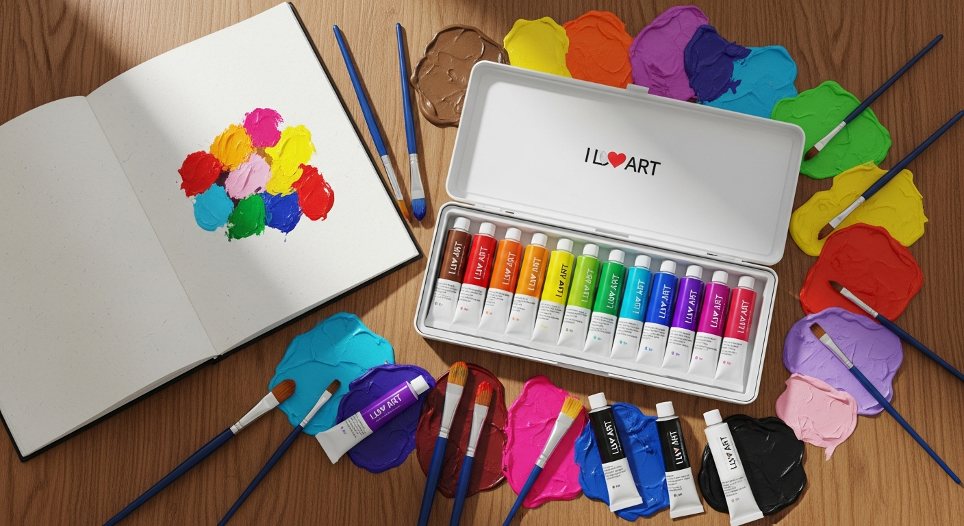 I Love Art Acrylic Paint Set: The Budget-Friendly Choice for Student Artists & Hobbyists in 2026