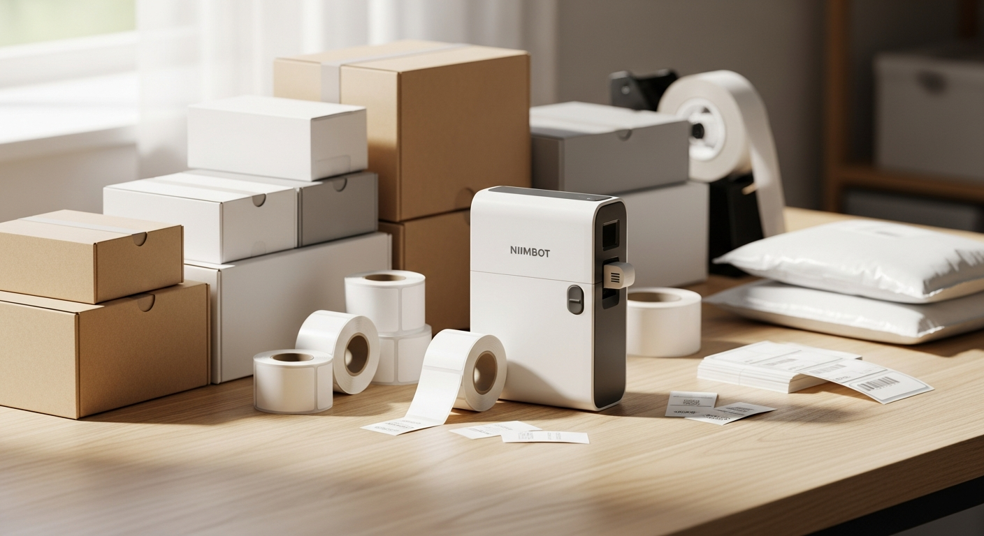 NIIMBOT D11 Portable Smart Label Maker: Cut Costs & Boost Small Business Efficiency