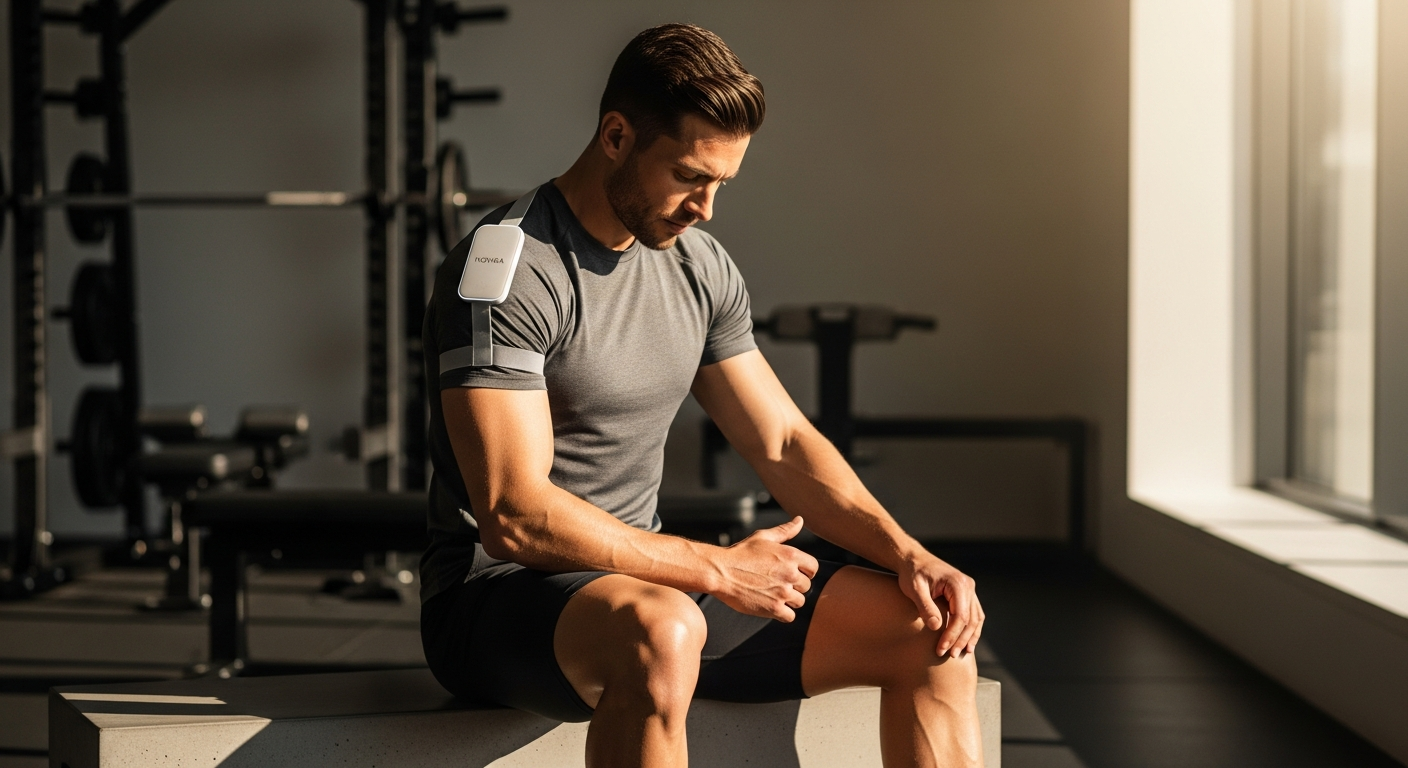 Novaa Light Pad for Deep Healing displaying dual-wavelength red and infrared light therapy technology