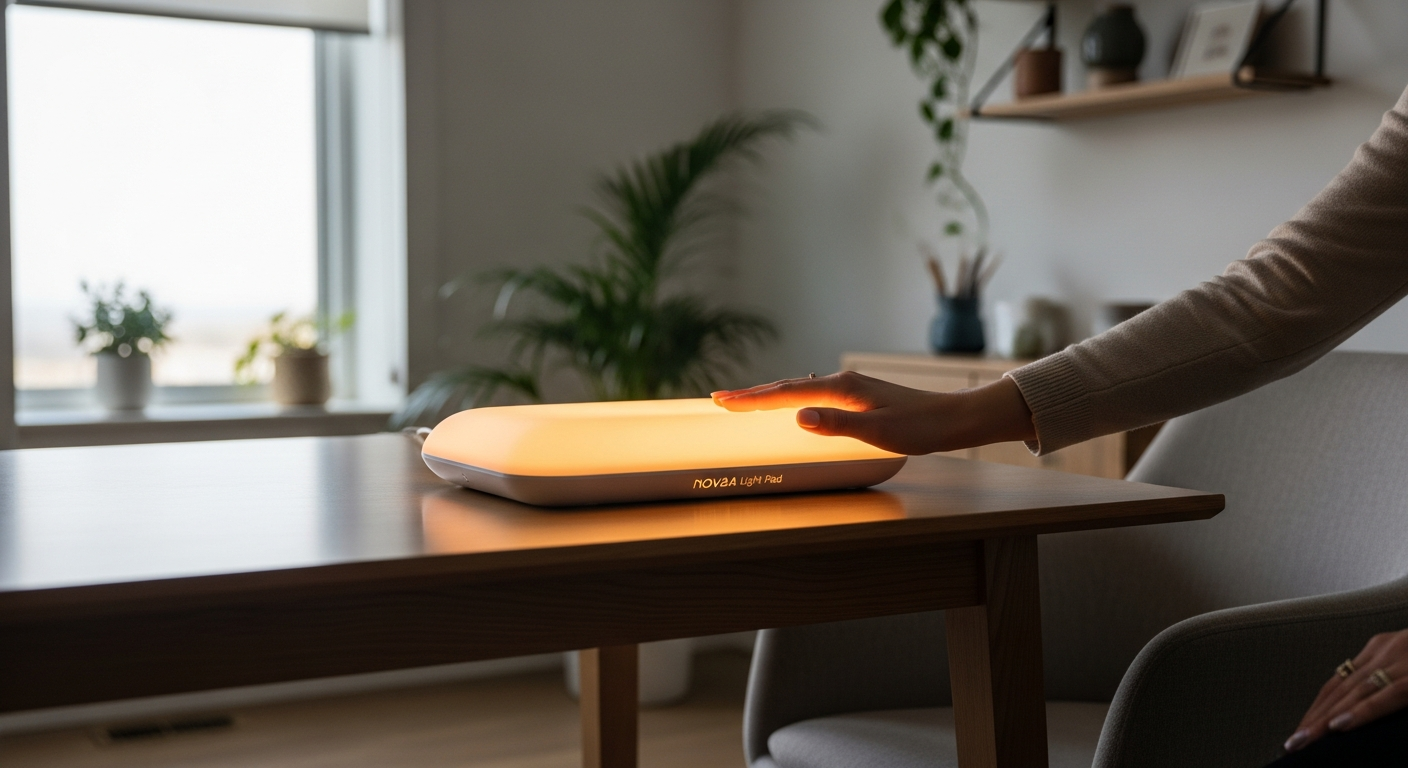 Novaa Light Pad for Deep Healing red and infrared light therapy device for chronic pain relief