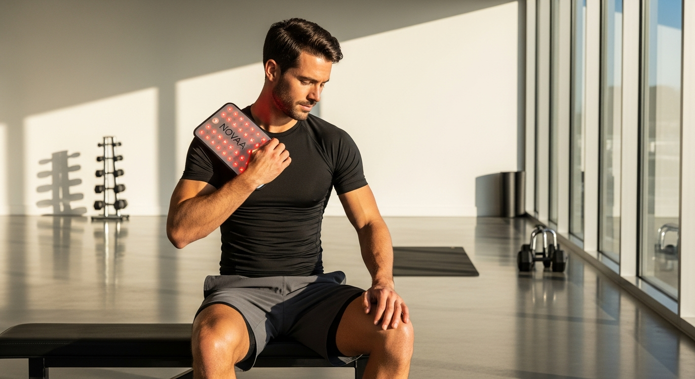 Novaa Light Pad for Deep Healing red and infrared light therapy device for athletic recovery
